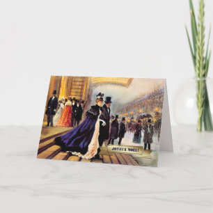 Joyeux Noël. kerstKaarten in het Frans Feestdagen Kaart