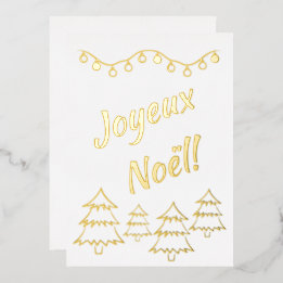 Joyeux Noel Kerstllamelamp White Folie Feestdagenkaart