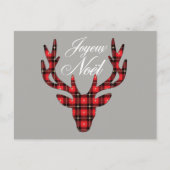 Joyeux Noel Kerstmis Briefkaart (Voorkant)