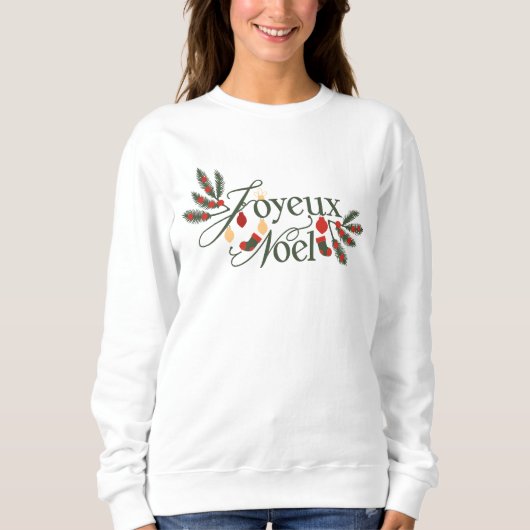 Joyeux Noel Kerstmis T-Shirt (Voorkant)