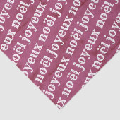 Joyeux Noël Kerstmis Tissuepapier (Detail)