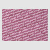 Joyeux Noël Kerstmis Tissuepapier (Voorkant)