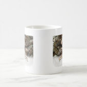 Joyeux Noel Kerstmis Vakantie Pine Cone Koffiemok (Center)