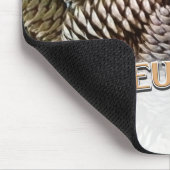 Joyeux Noel Kerstmis Vakantie Pine Cone Muismat (Hoek)