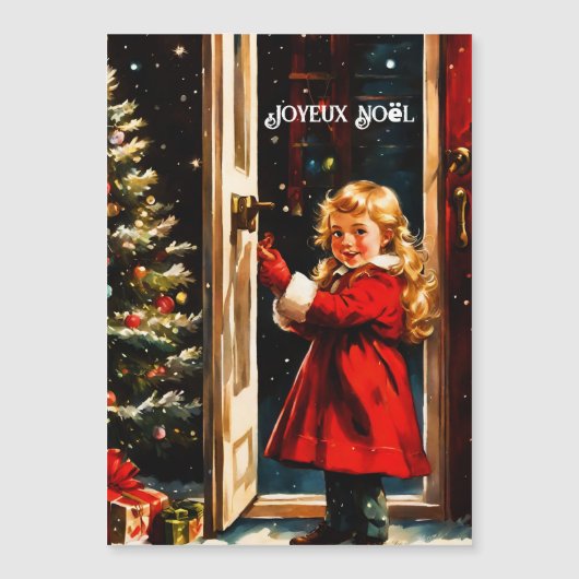 Joyeux Noël - klein meisje (Voorkant)
