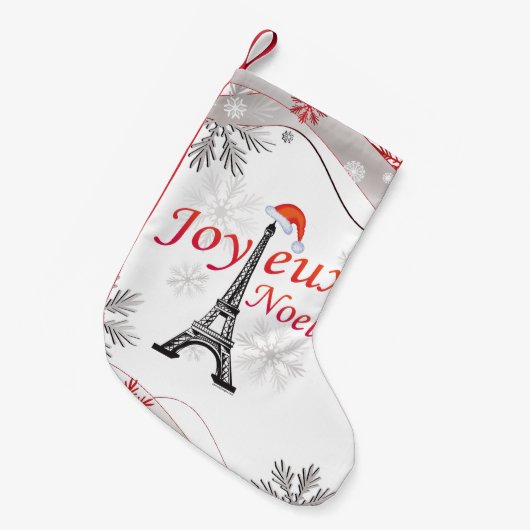 Joyeux Noel Kleine Kerstsok (Voorkant (Hangend))