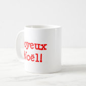 Joyeux Noel Koffiemok (Voorkant links)