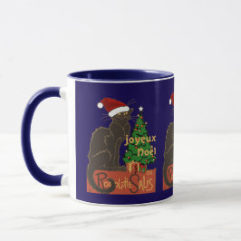 Joyeux Noel Le Chat Noir Spoof With Yule Tree Mok
