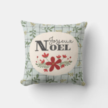 Joyeux Noel Leafy Pattern en Floral Kerstmis