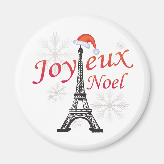 Joyeux Noel Magneet (Voorkant)