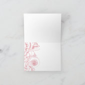 Joyeux Noel Marie Antoinette Christmas Feestdagen Kaart (Binnen)