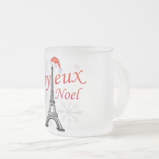 Joyeux Noel Matglas Koffiemok (Voorkant rechts)