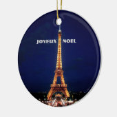 JOYEUX, NOEL (MERRY CHRISTMAS) KERAMISCH ORNAMENT (Links)
