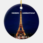 JOYEUX, NOEL (MERRY CHRISTMAS) KERAMISCH ORNAMENT (Achterkant)