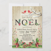 Joyeux Noel Merry kerst nieuwjaarsfeest (Voorkant)