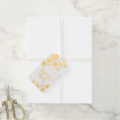 Joyeux noël Merry Kerstmis in het Frans , elegant Cadeaulabels (Met Koord)