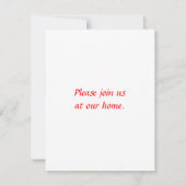 Joyeux Noël met kerstboom Kaart (Achterkant)