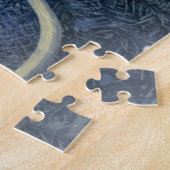 Joyeux Noël met meisje en pop Legpuzzel (Zijkant)