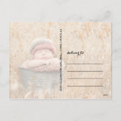 JOYEUX NOEL | MODERN HOLIDAY PHOTO POSTCARD FEESTDAGENKAART (Achterkant)