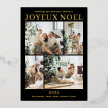 Joyeux Noel Multi Foto Goud 