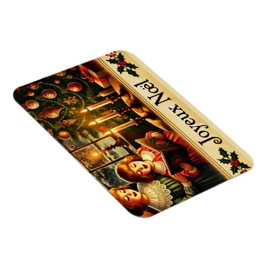 Joyeux Noël - nostalgisch Magneet (Rechterzijde)