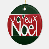 Joyeux Noel Ornament (Links)