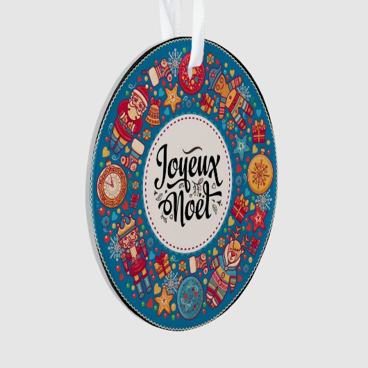 Joyeux Noel Ornament (voorkant)