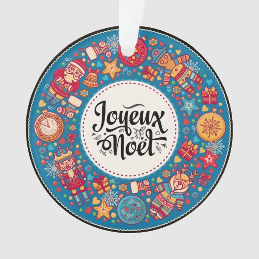 Joyeux Noel Ornament (voorkant)