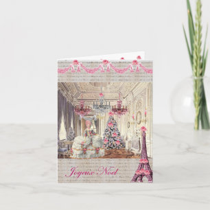 Joyeux Noel Palace de Versailles ~Marie Antoinette Feestdagen Kaart