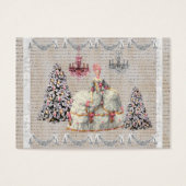 Joyeux Noel Palace de Versailles Marie Antoinette Visitekaartje (Voorkant)
