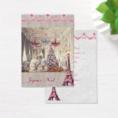 Joyeux Noel Palace de Versailles Marie Antoinette Visitekaartje (Bureau)