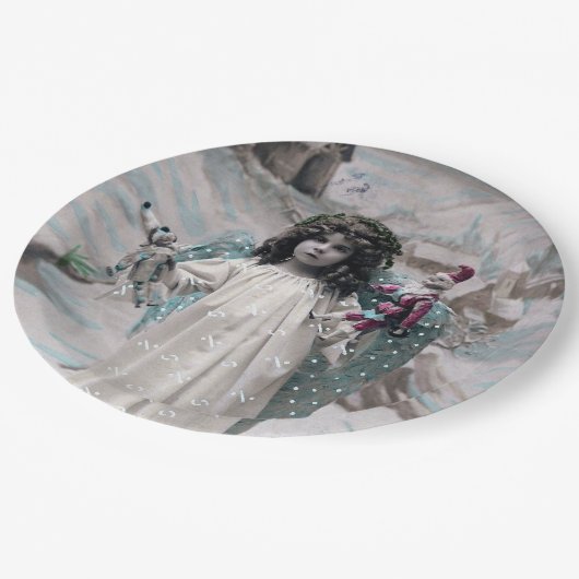 Joyeux Noel Papieren Bordje (Gekanteld)