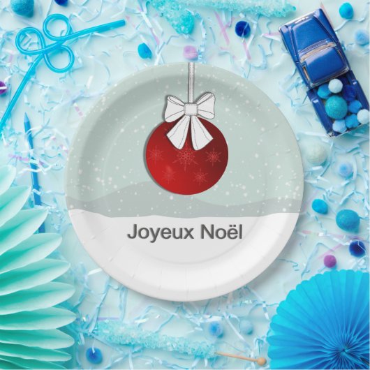 Joyeux Noel Papieren Bordje (Feest)