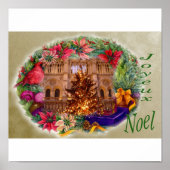 JOYEUX NOEL PARIS XMAS POSTER (Voorkant)
