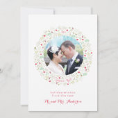 Joyeux Noel Pas getrouwd Kerst Kaart (Voorkant)