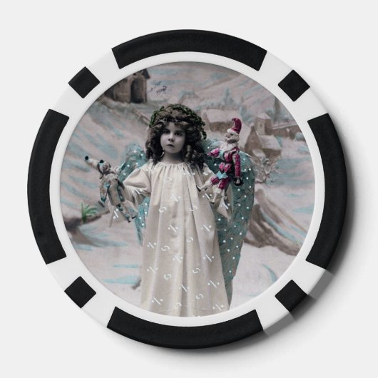 Joyeux Noel Poker Chips (Achterkant)