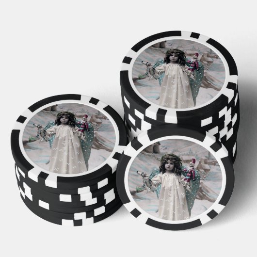 Joyeux Noel Poker Chips (Opstapeling)