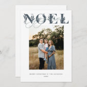 Joyeux Noel Religieus Kerstfeest Feestdagenkaart (Voorkant / Achterkant)