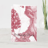 Joyeux Noel (route) Feestdagen Kaart (Achterkant)