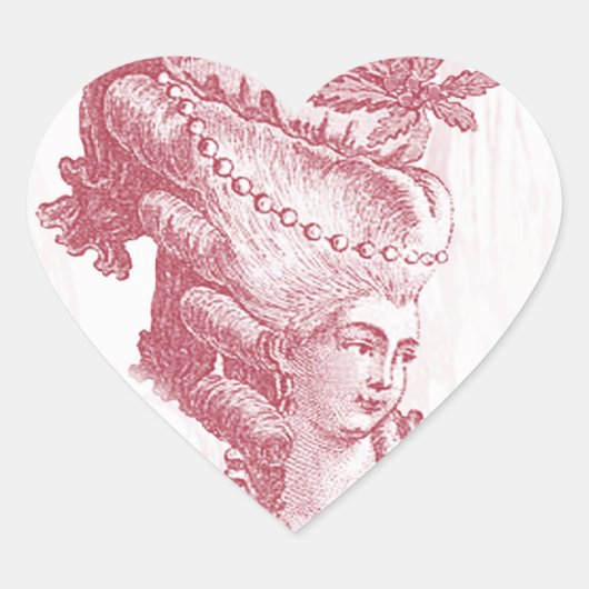 Joyeux Noel (route) Hart Sticker (Voorkant)