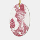 Joyeux Noel (route) Keramisch Ornament (Links)