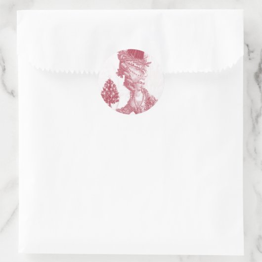 Joyeux Noel (route) Ronde Sticker (Tas)