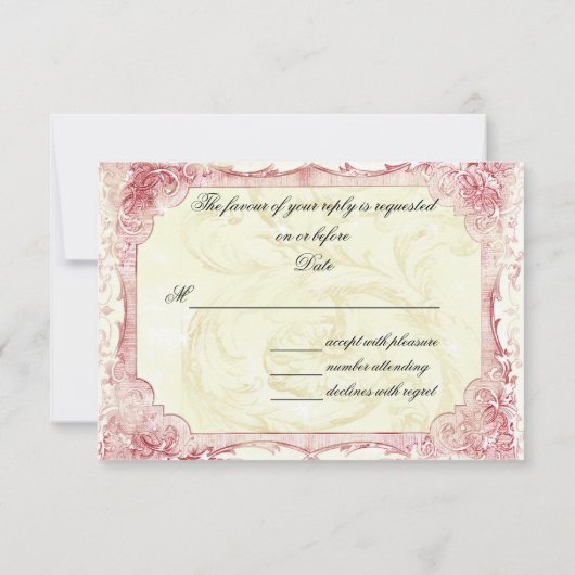 Joyeux Noel rsvp (Achterkant)