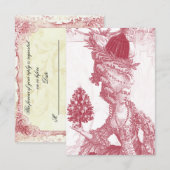 Joyeux Noel rsvp (Voorkant / Achterkant)