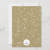 Joyeux Noel Script 3 Foto met kerstmis Feestdagenkaart (Achterkant)