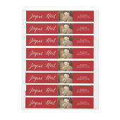 Joyeux Noel Script Photo-adres voor Kerstmis (Vel)