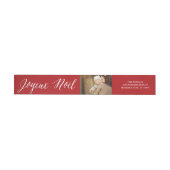 Joyeux Noel Script Photo-adres voor Kerstmis (Individueel)