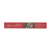 Joyeux Noel Script Photo-adres voor Kerstmis (Individueel)