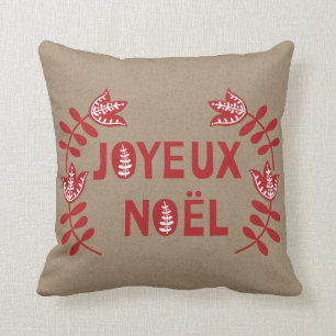 Joyeux Noel Sierkussen