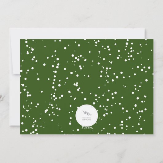 Joyeux Noel Simple White Script-kerstfoto Feestdagenkaart (Achterkant)